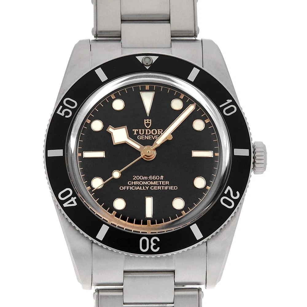 TUDOR BLACK WATCH: TUDOR black Watch Brand: TUDOR Type/Style: Wrist watch Material: Band Material Stainless Steel, Case Material Stainless Steel Color: Dial Color Black Size: Case:W37mm Circumference of Wrist:21cm
