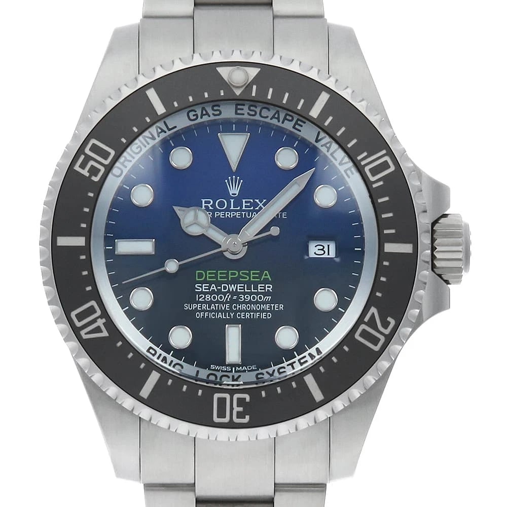 ROLEX DEEP SEA BLUE WATCH (1 of 3)