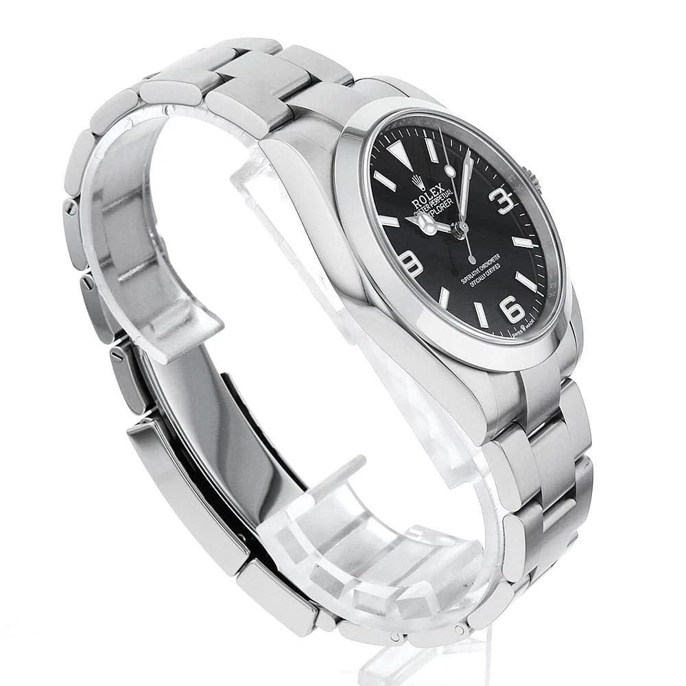 ROLEX EXPLORER BLACK WATCH - 3