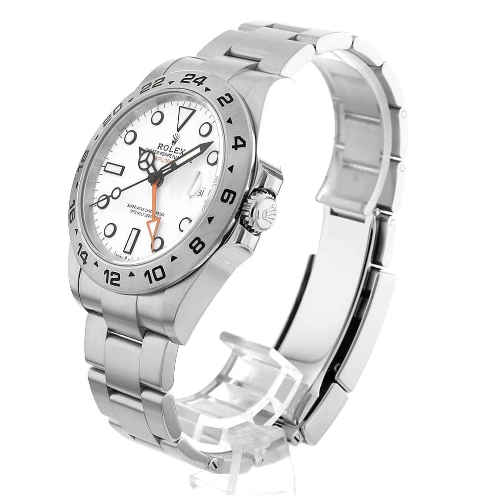 ROLEX EXPLORER WHITE WATCH - 2