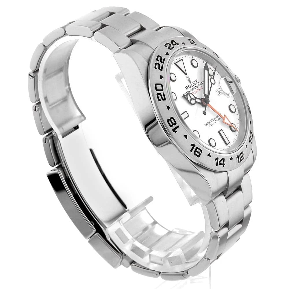 ROLEX EXPLORER WHITE WATCH - 3