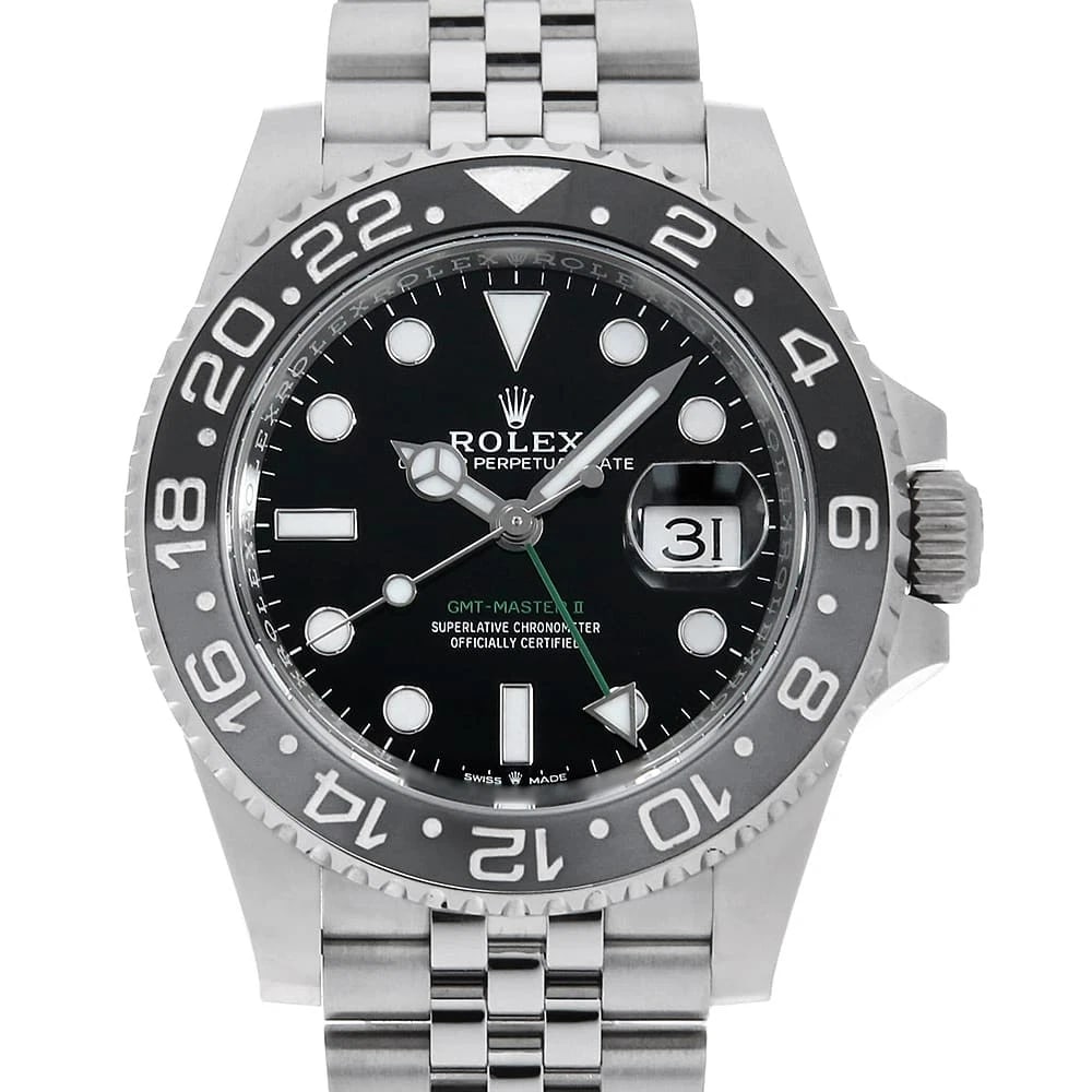 ROLEX GMT MASTER BLACK JUBILEE BRACELET WATCH (1 of 3)