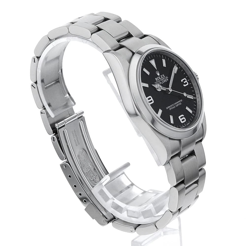 ROLEX EXPLORER BLACK WATCH - 3