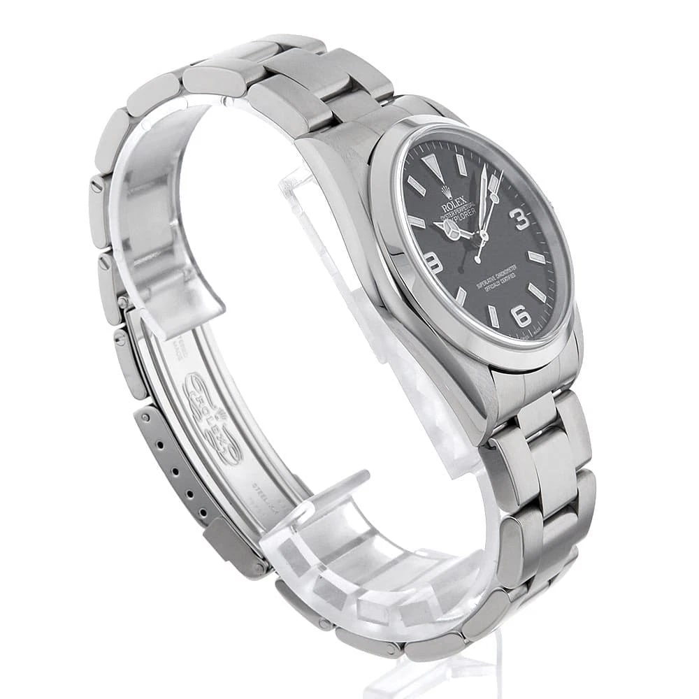 ROLEX EXPLORER BLACK WATCH - 3