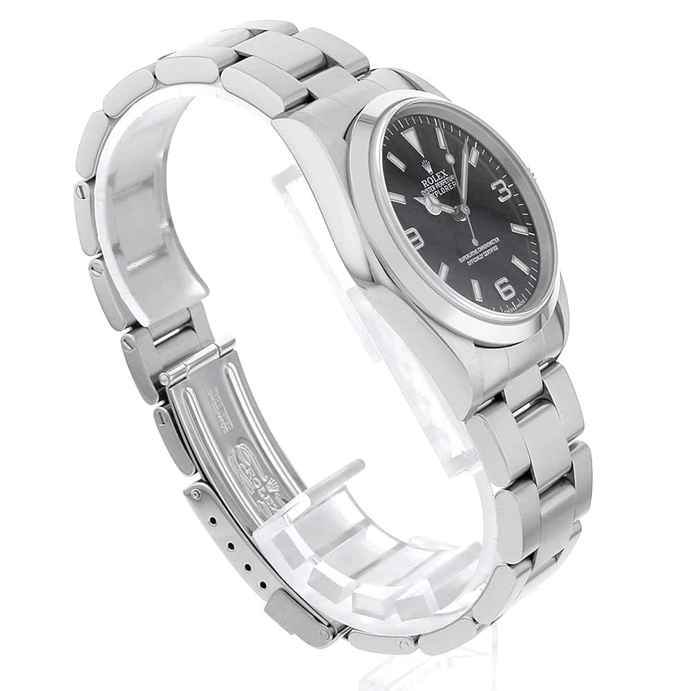 ROLEX EXPLORER BLACK WATCH - 3