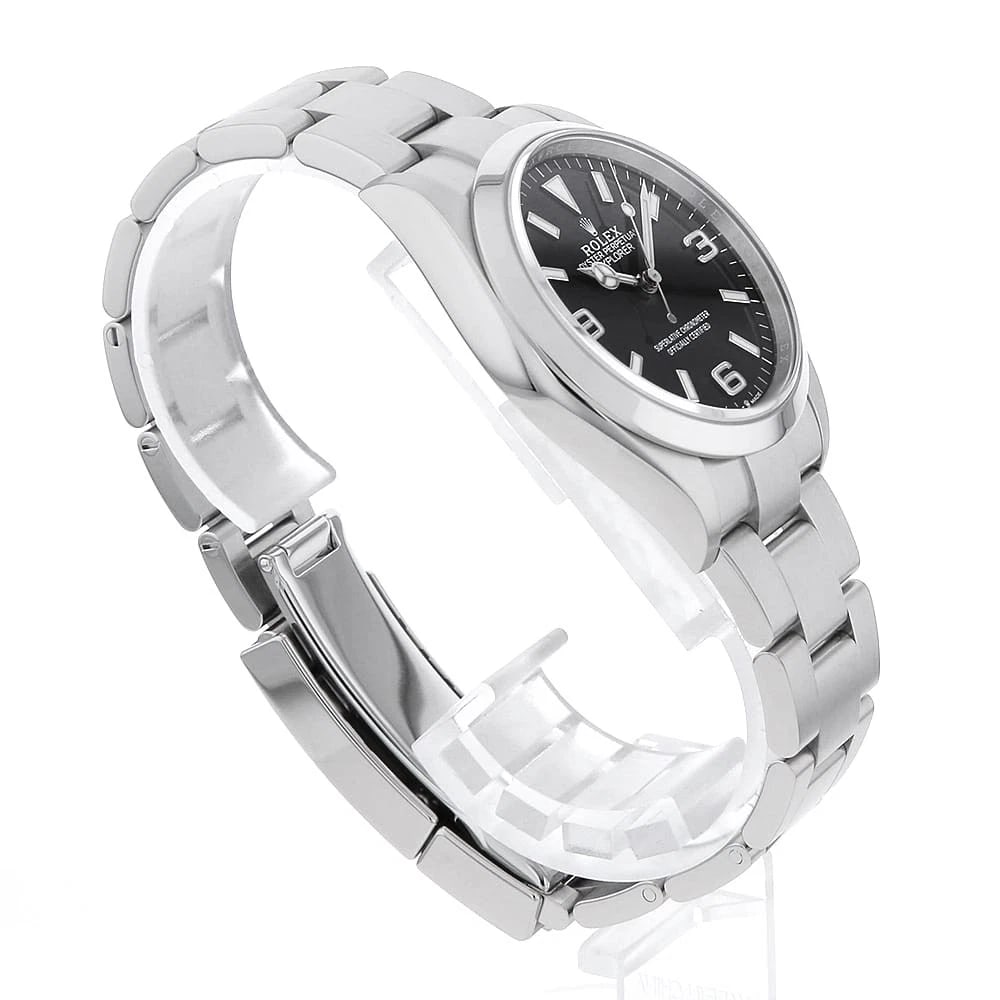 ROLEX EXPLORER BLACK WATCH - 3