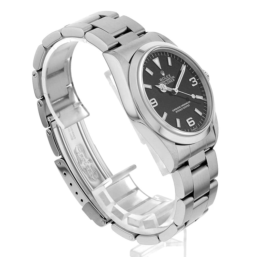 ROLEX EXPLORER BLACK WATCH - 3