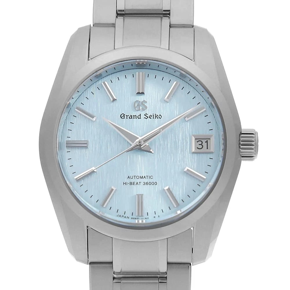 GRAND SEIKO HERITAGE COLLECTION ICEFALL MASTER SHOP LIMITED WATCH: Grand Seiko Heritage Collection Icefall Master Shop Limited Watch Brand: Grand Seiko Type/Style: Wrist watch Material: Band Material Stainless Steel, Case Material Stainless Steel Color: Dial Color Bl