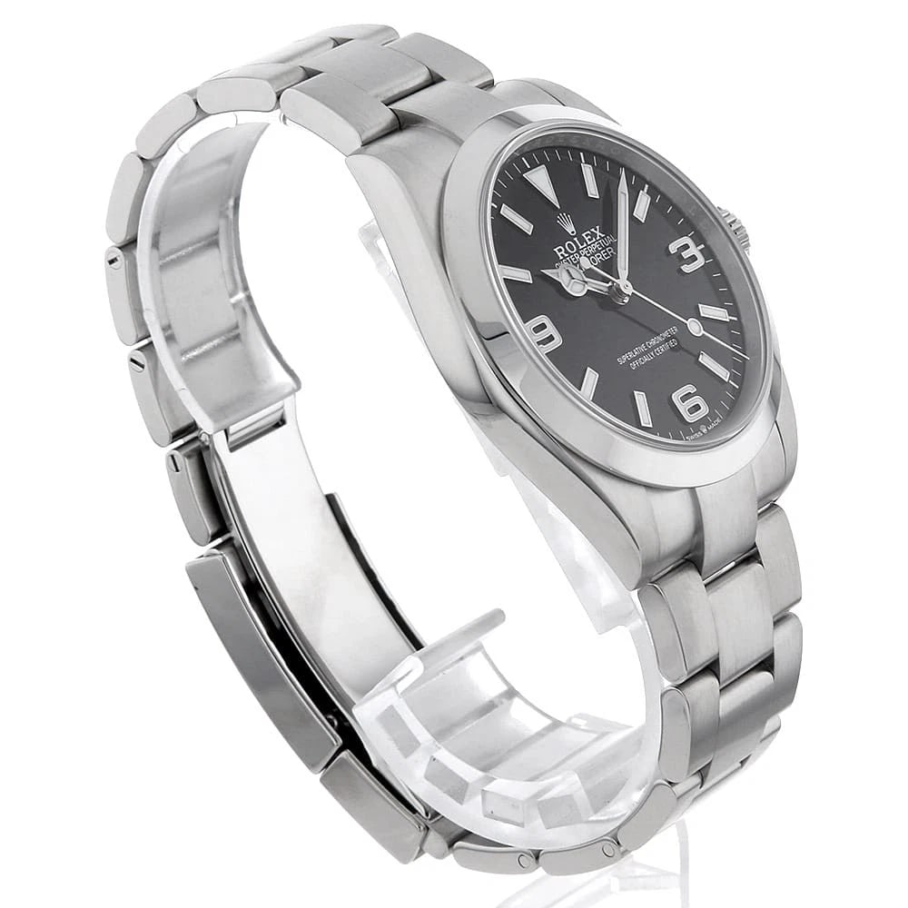 ROLEX EXPLORER BLACK WATCH - 3