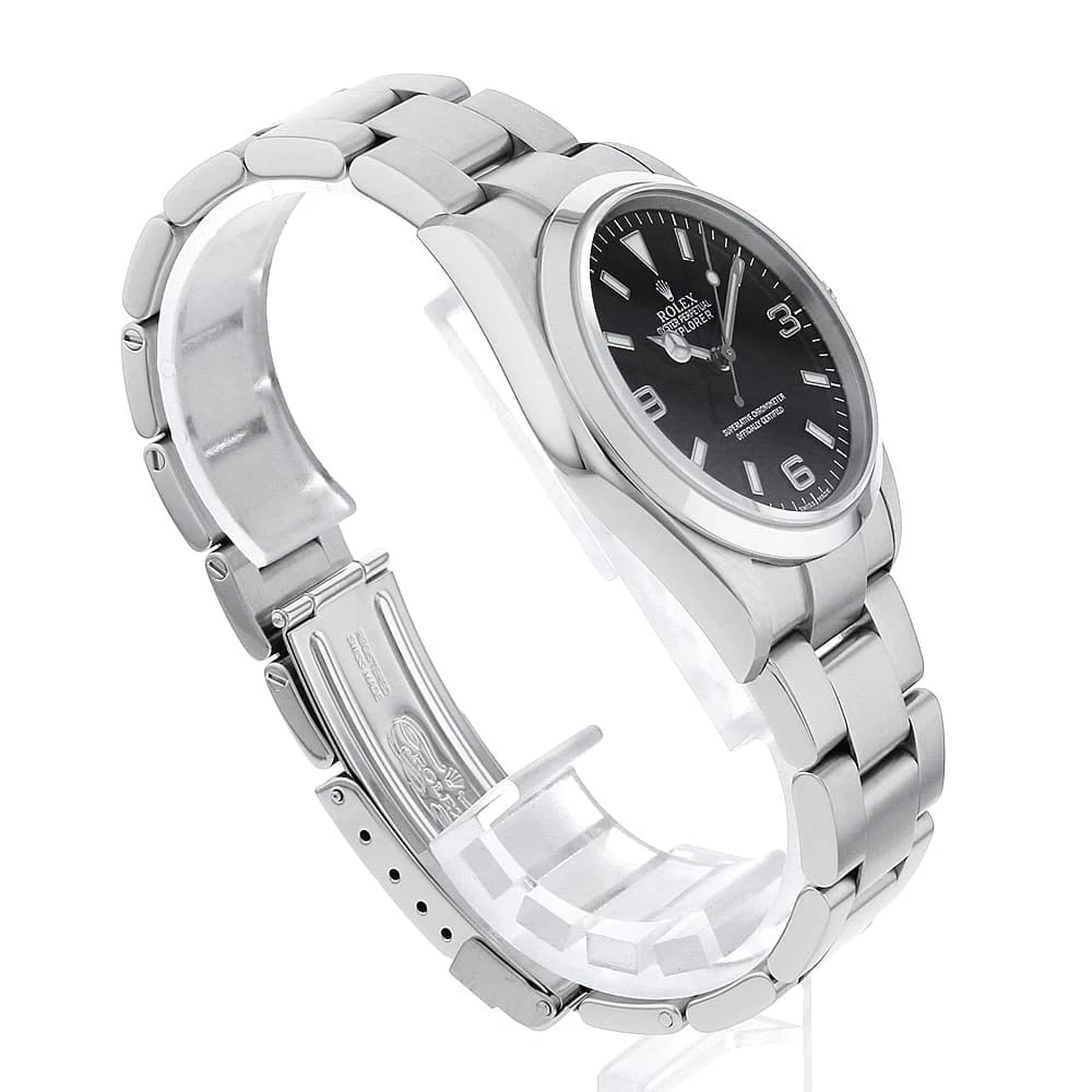 ROLEX EXPLORER BLACK WATCH - 3