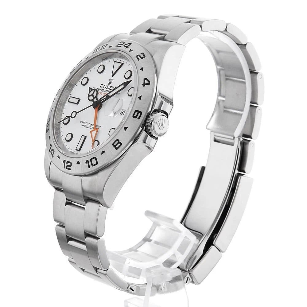 ROLEX EXPLORER WHITE WATCH - 2