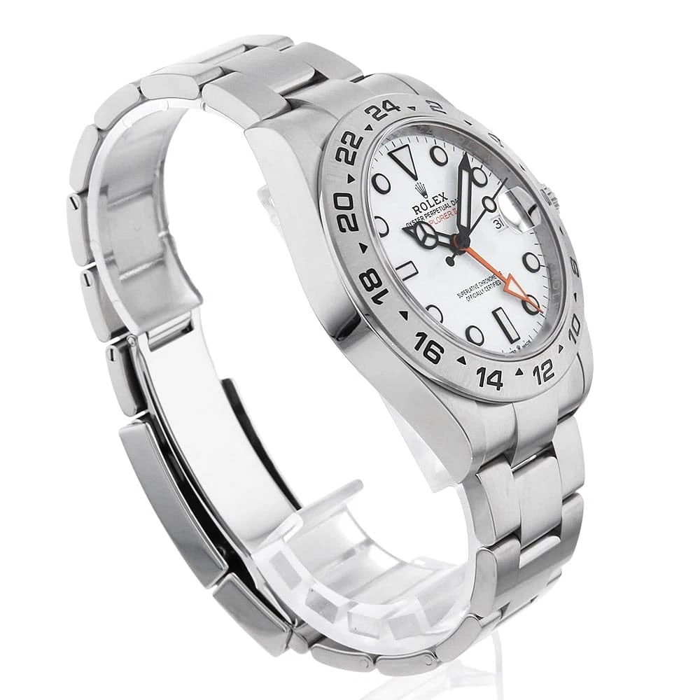ROLEX EXPLORER WHITE WATCH - 3