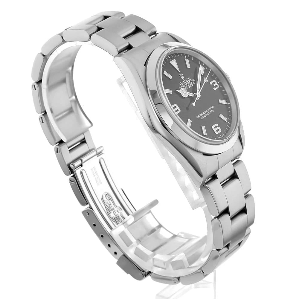 ROLEX EXPLORER BLACK WATCH - 3
