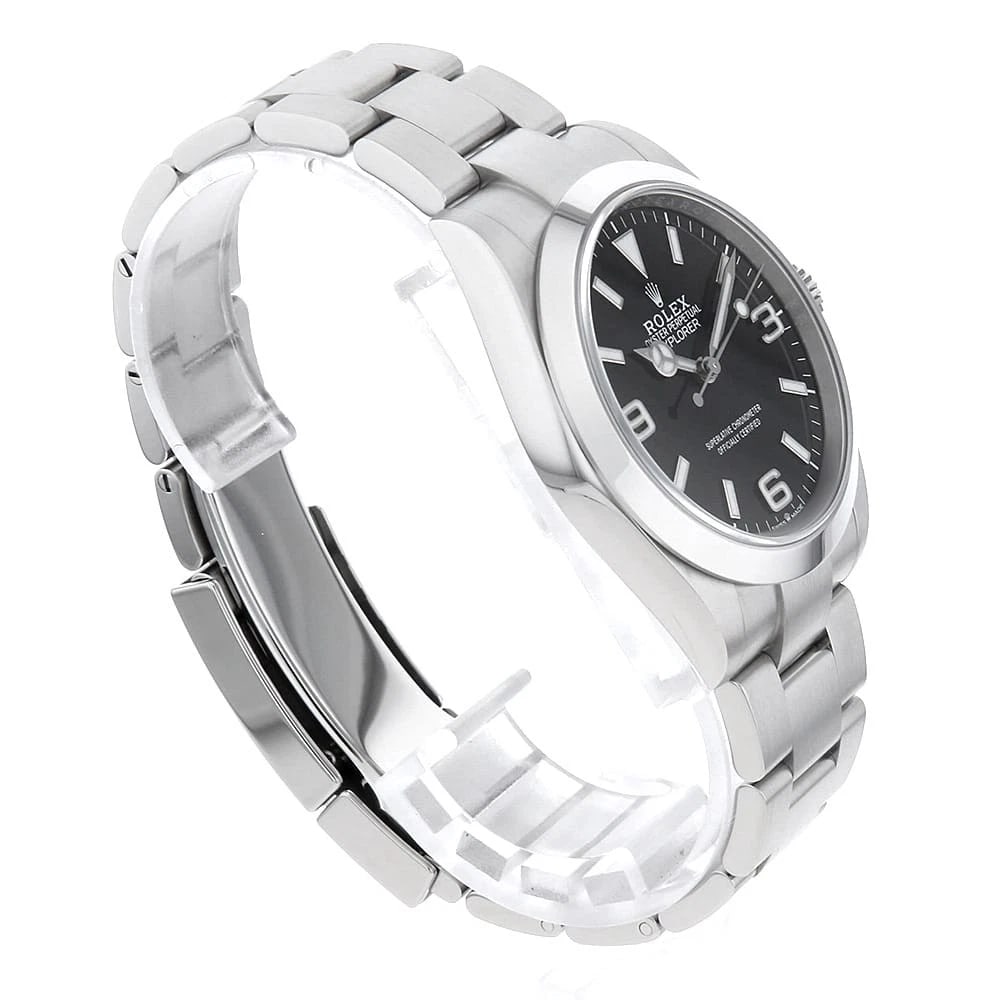 ROLEX EXPLORER BLACK WATCH - 3