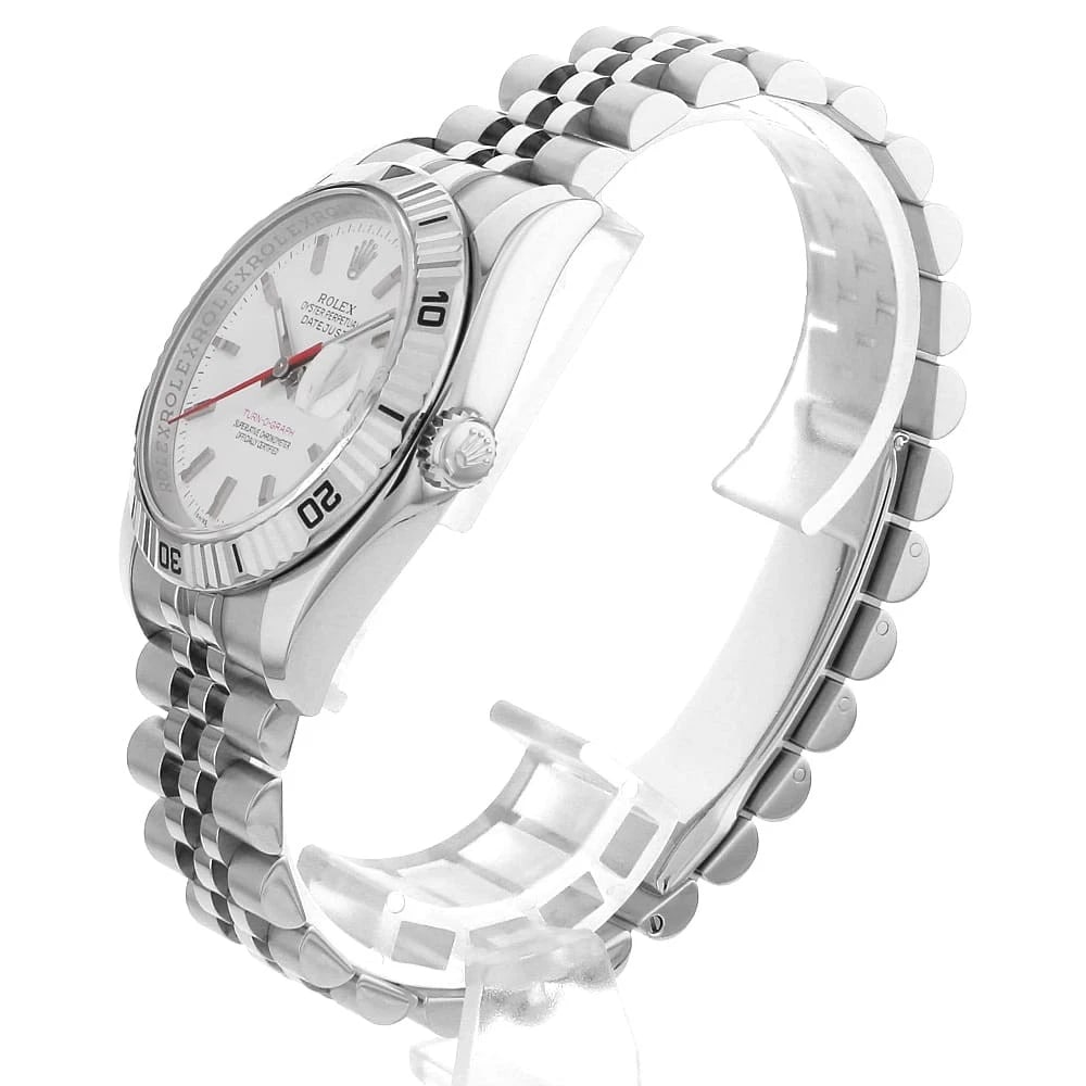ROLEX TERNOGRAPH WHITE WATCH - 2