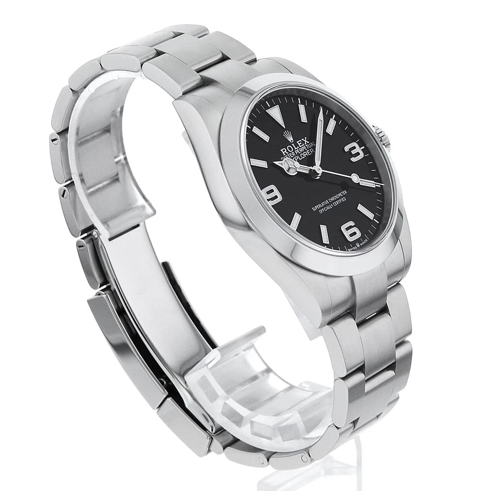 ROLEX EXPLORER BLACK WATCH - 3