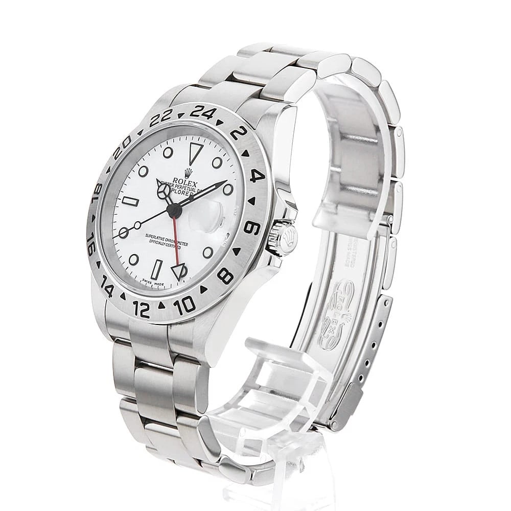 ROLEX EXPLORER WHITE WATCH - 2