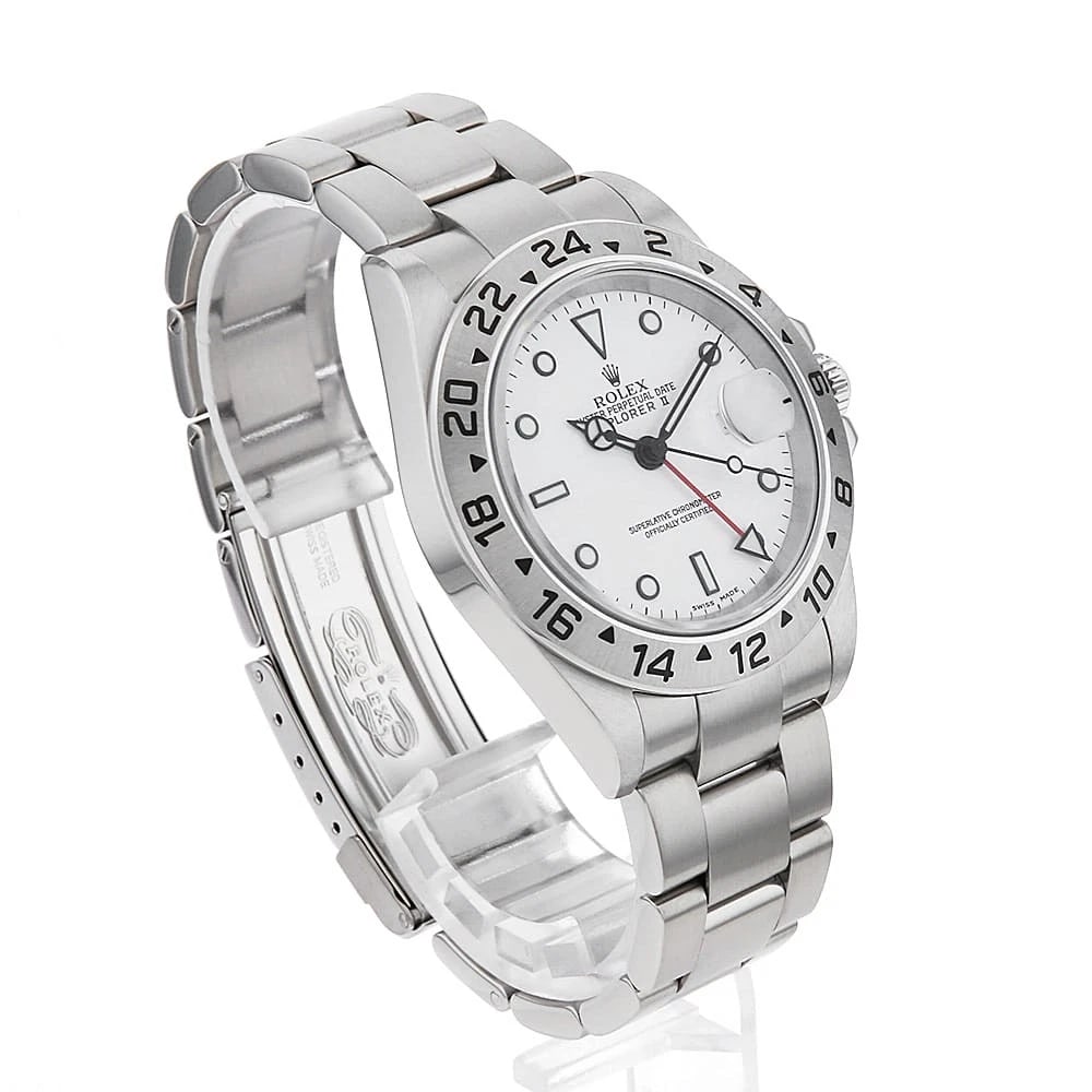 ROLEX EXPLORER WHITE WATCH - 3