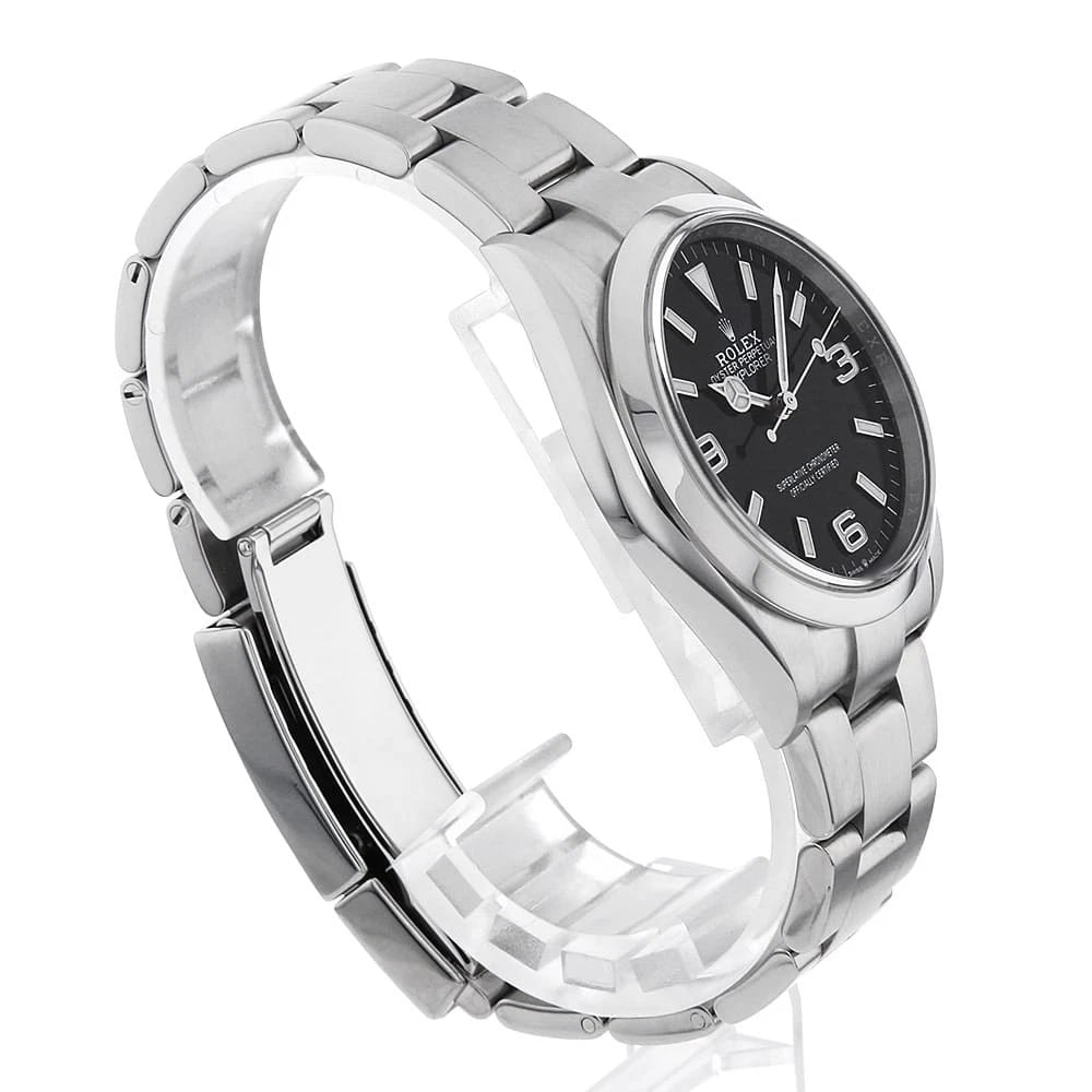 ROLEX EXPLORER BLACK WATCH - 3