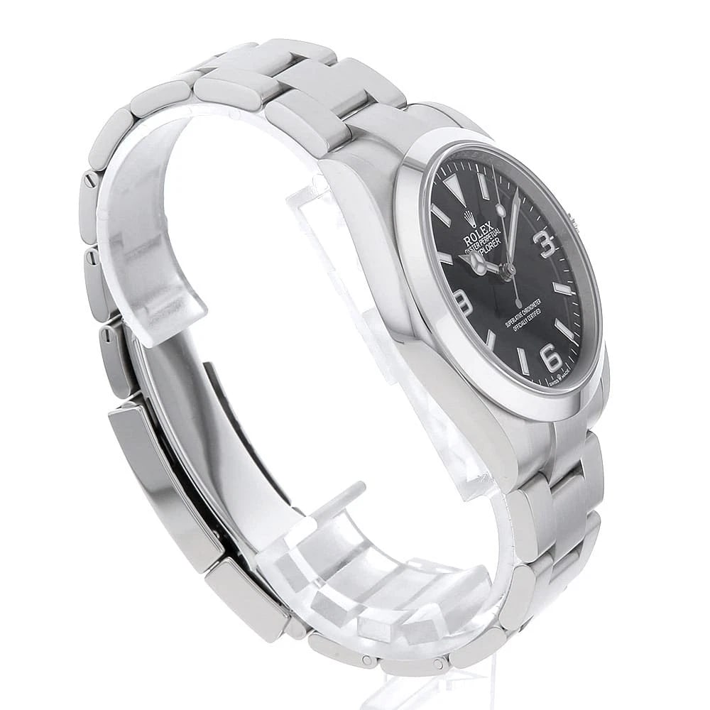 ROLEX EXPLORER BLACK WATCH - 3