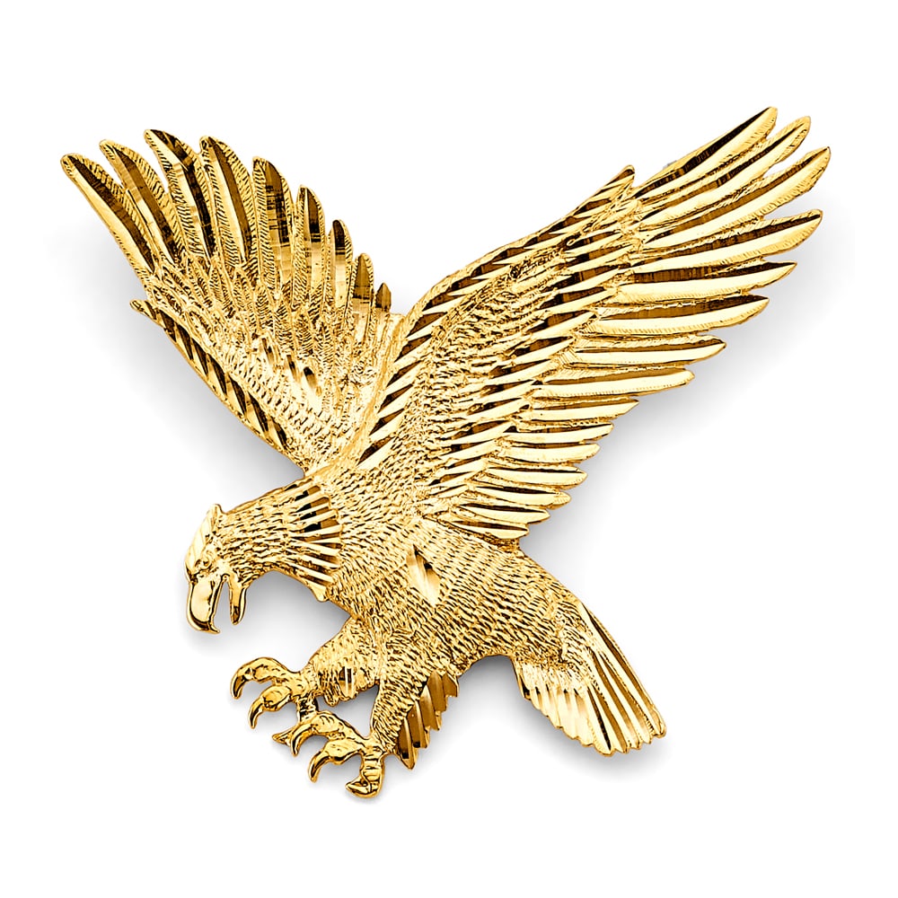 14KY BIG EAGLE PENDANT (1 of 4)