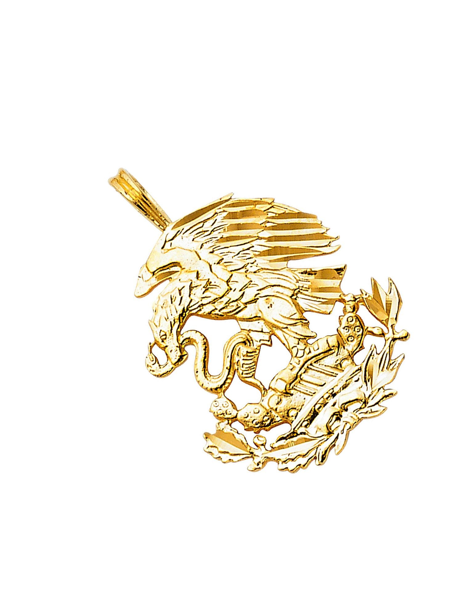 14KY EAGLE PENDANT - 4