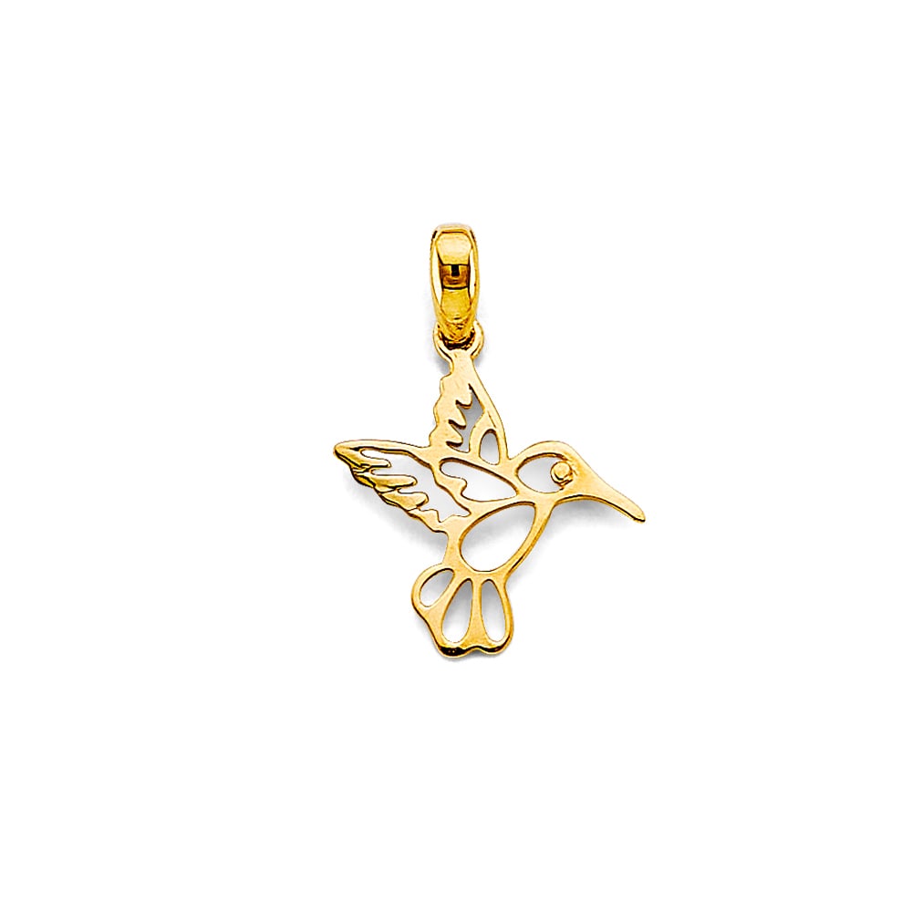 14KY HUMMING BIRD PENDANT (1 of 4)