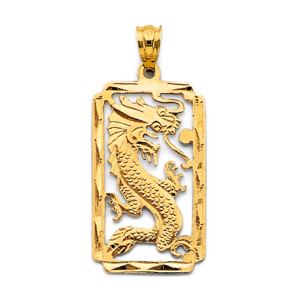 14KY DRAGON PENDANT (1 of 4)