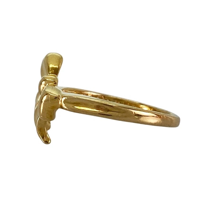 TIFFANY&CO. YELLOW GOLD RING - 2