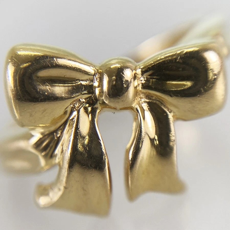 TIFFANY&CO. YELLOW GOLD RING - 7