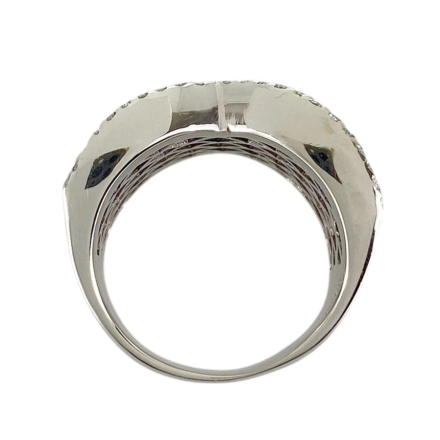 RING WHITE GOLD RUBY DIAMOND - 3