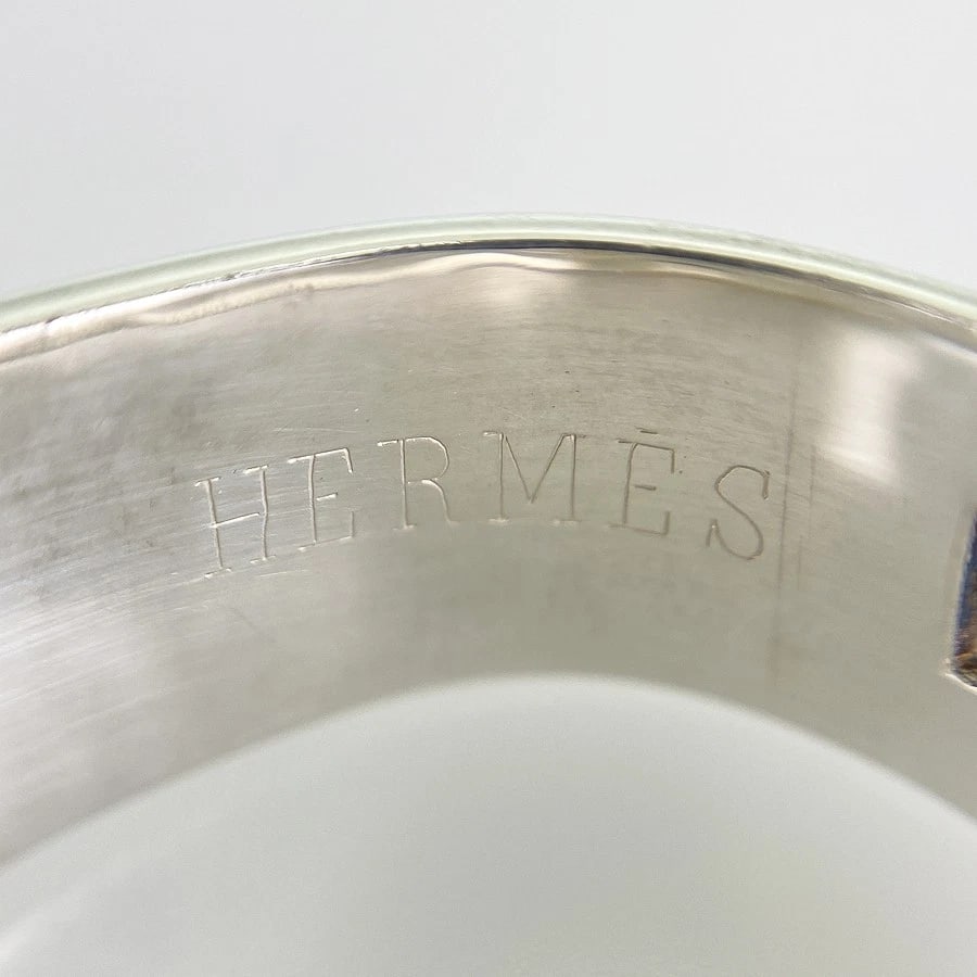 HERMES HERAKLES SILVER RING - 5