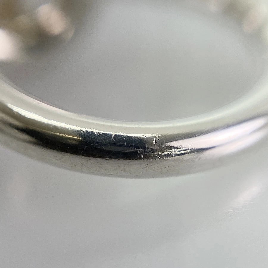HERMES ECHAPPE SILVER RING - 4