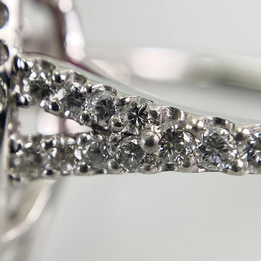 RING PLATINUM RUBY DIAMOND - 5