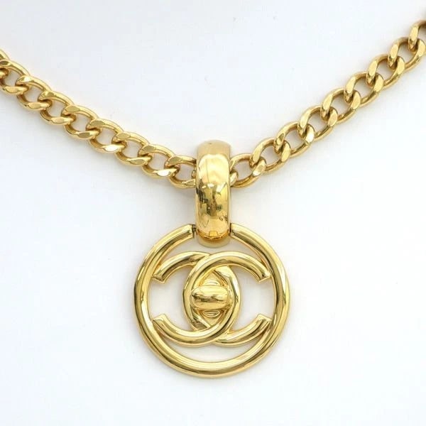 CHANEL NECKLACE GOLD GP: Chanel Necklace Gold GP Brand: Chanel Type/Style: Necklace Material: Gold Plated, Color: GOLD Size: Total Length (approx. cm): 90.0, Top Width (approx. cm): 3.5, Top Height (approx. cm): 5.2, Acce