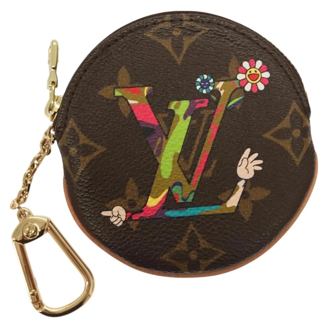 LOUIS VUITTON HAND PORTE MONNAIE RON COIN PURSE: LOUIS VUITTON Hand Porte Monnaie Ron Coin Purse Brand: LOUIS VUITTON Type/Style: Coin Purse Material: Monogram Canvas Color: Monogram Size: W3.5 x H3.9 x D0.6inch(Approx) Accessories: None