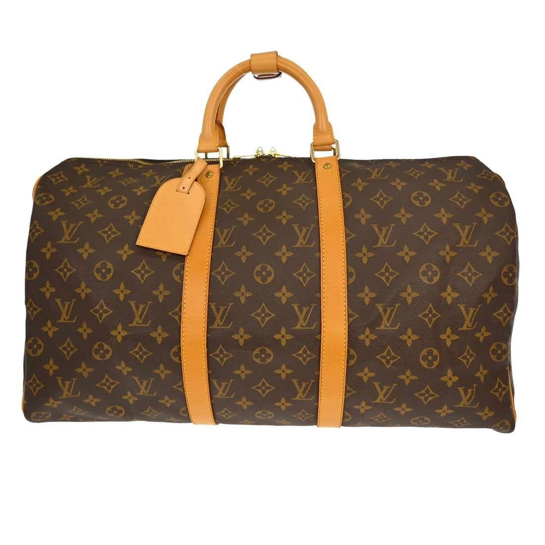 LOUIS VUITTON MONOGRAM KEEPALL 50 DUFFLE HANDBAG (1 of 6)