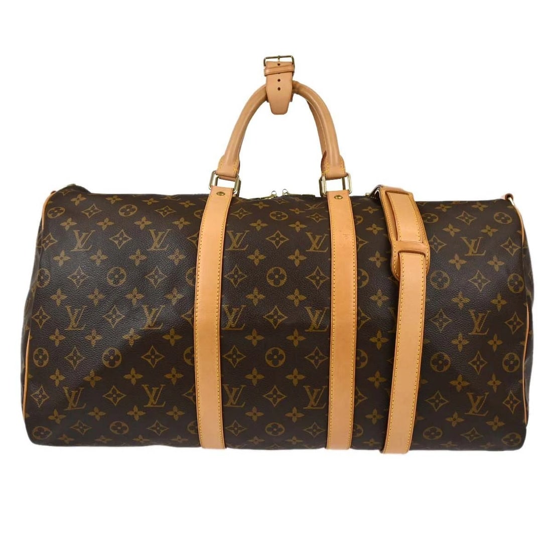 LOUIS VUITTON MONOGRAM KEEPALL BANDOULIERE 50 DUFFLE BAG (1 of 6)
