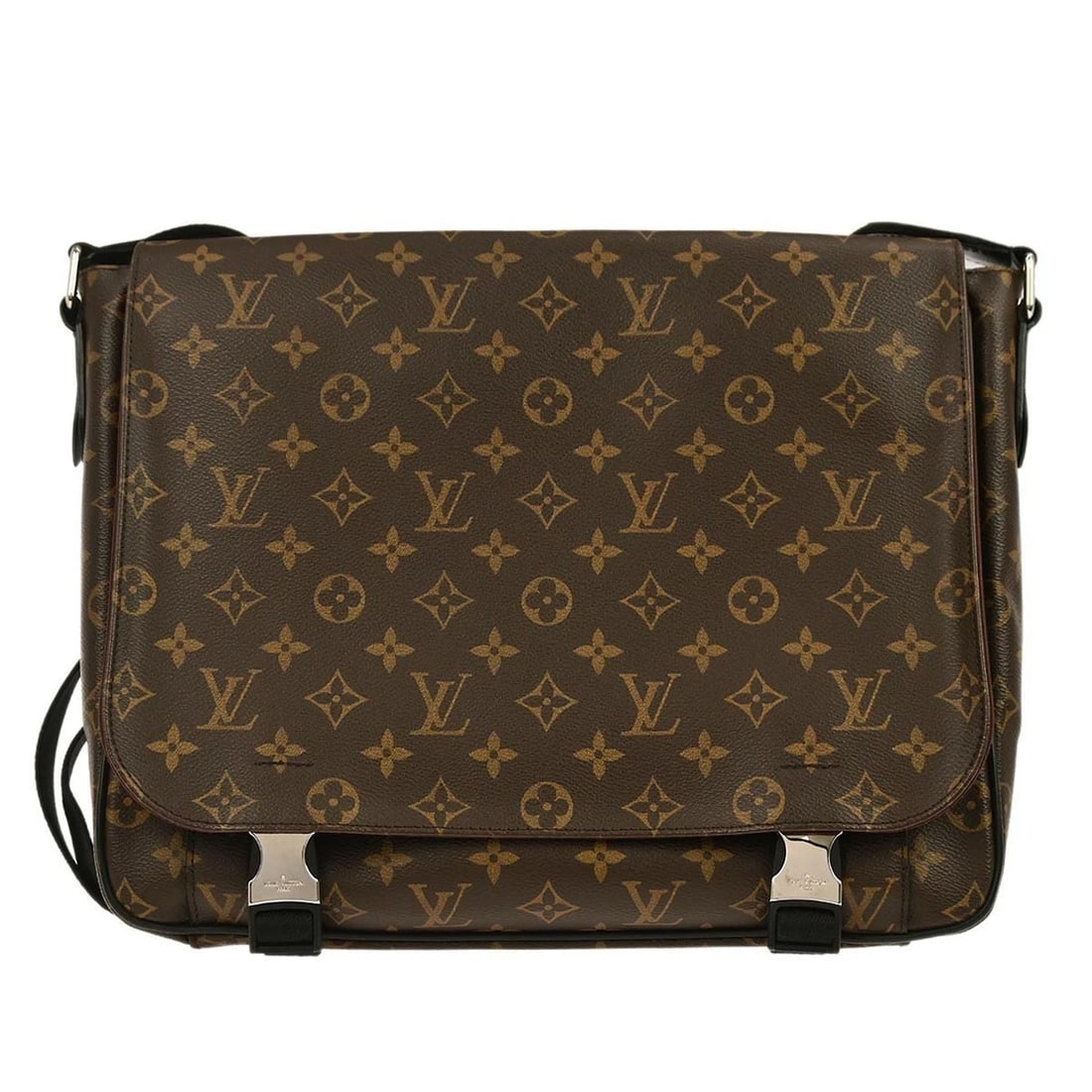 LOUIS VUITTON MONOGRAM MACASSAR CLARENCE 2WAY SHOULDER BAG (1 of 6)