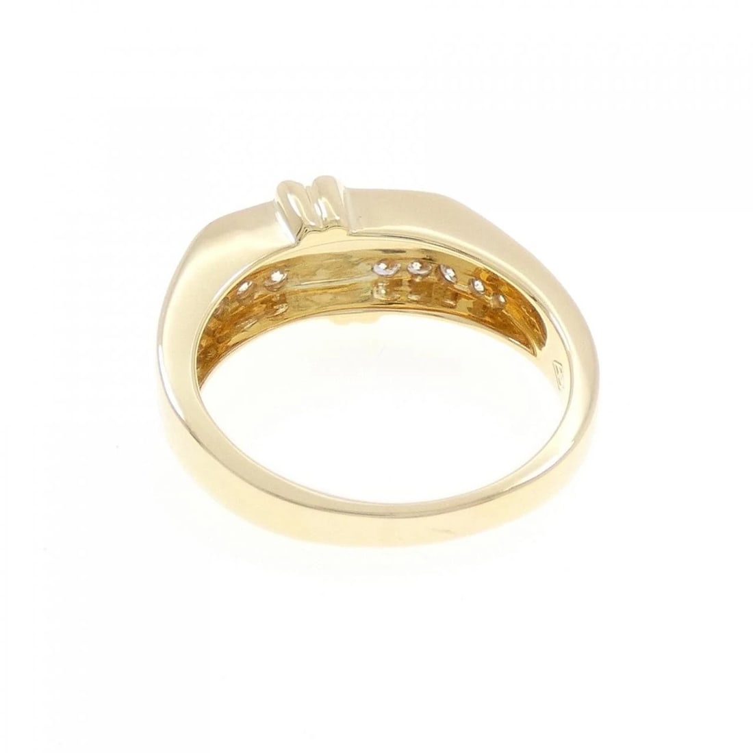750YG DIAMOND RING - 3