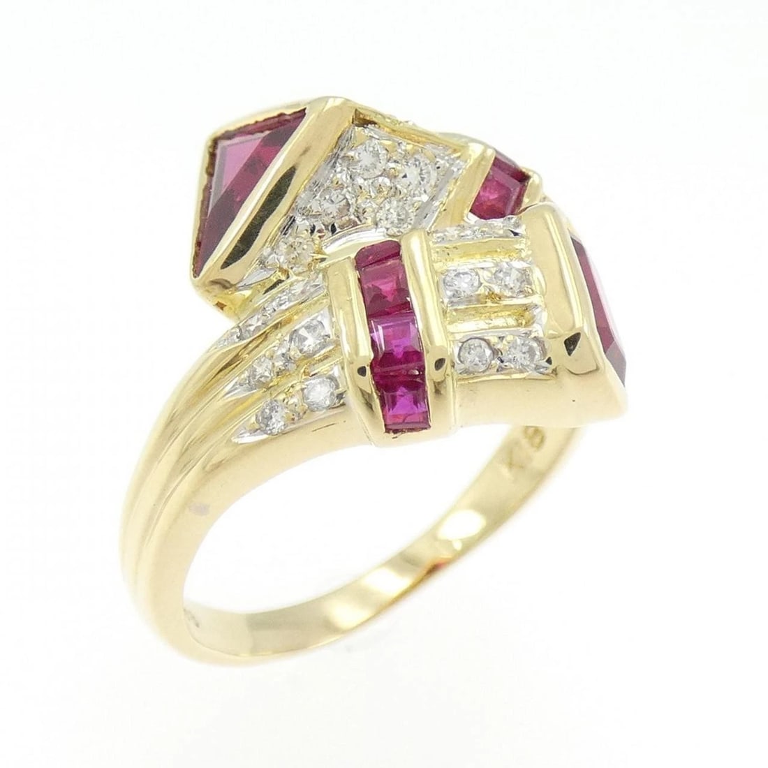 K18YG/K18WG RUBY RING (1 of 3)