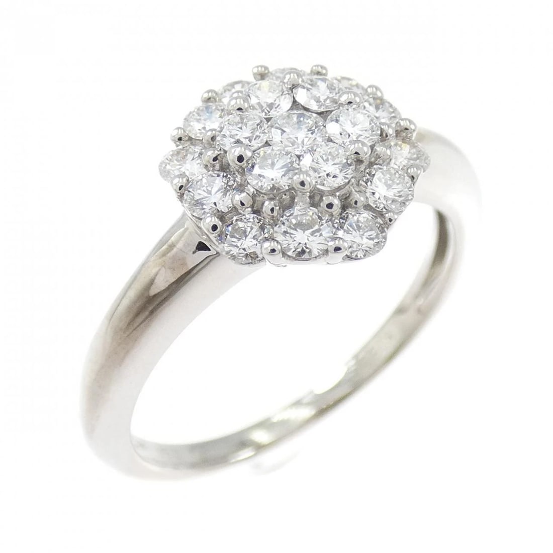 K18WG DIAMOND RING: K18WG Diamond Ring Brand: Unbranded Type/Style: Diamond Ring Material: 18k White Gold, Color: White Gold Size: US 6 1/2 Accessories: None Accessories Notice: When purchasing pre-owned goods, please