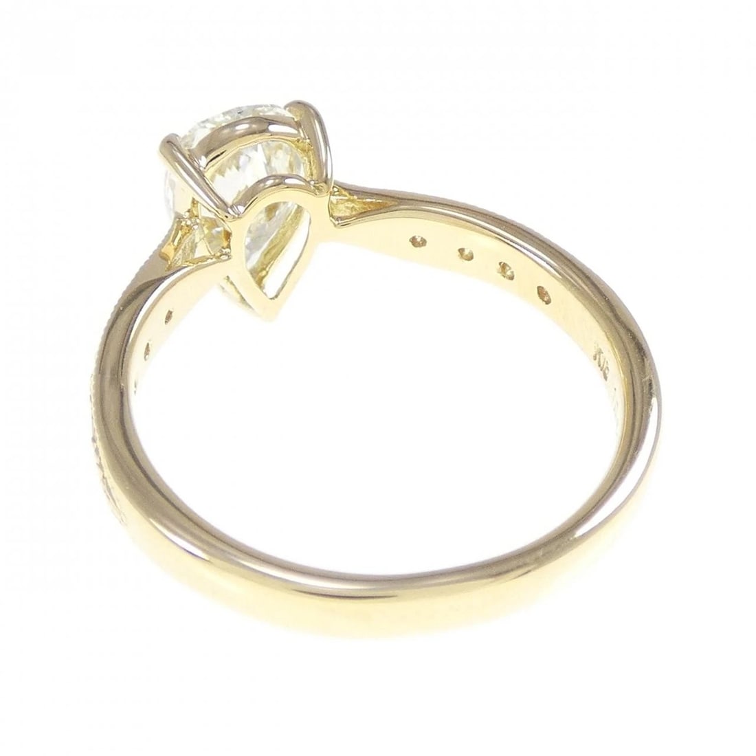 K18YG DIAMOND RING - 3