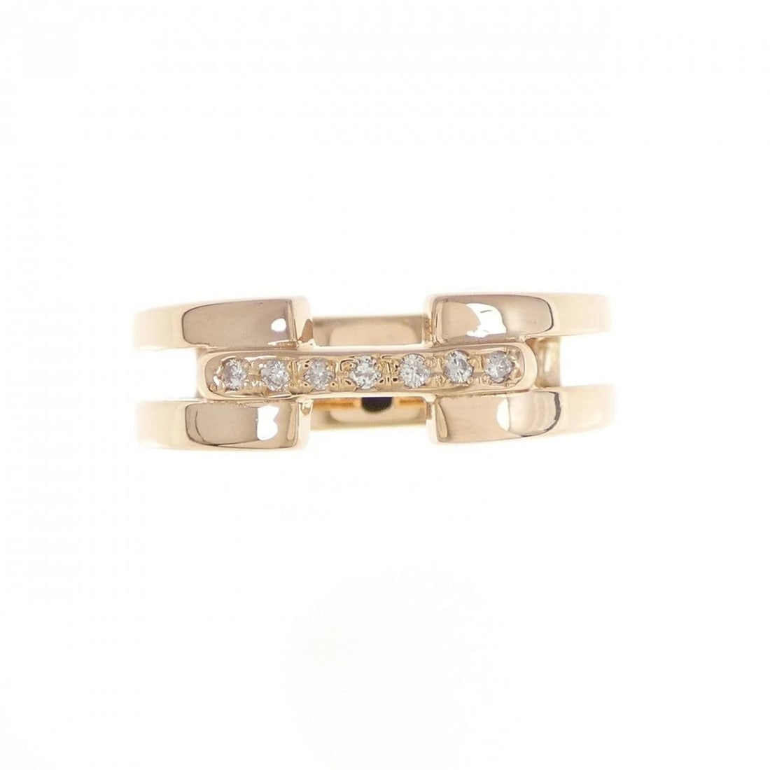 K18PG DIAMOND RING - 2