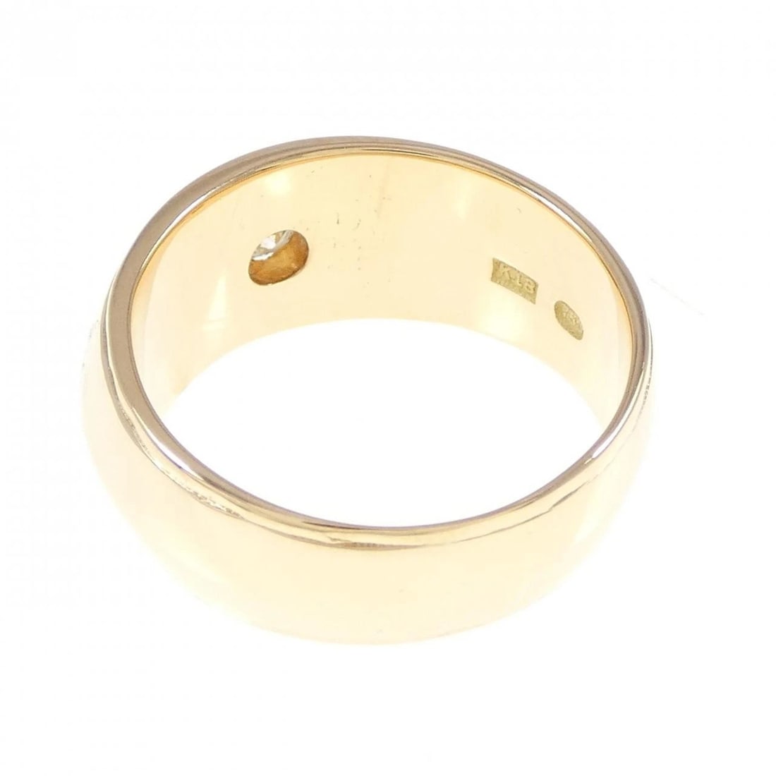K18YG DIAMOND RING - 3