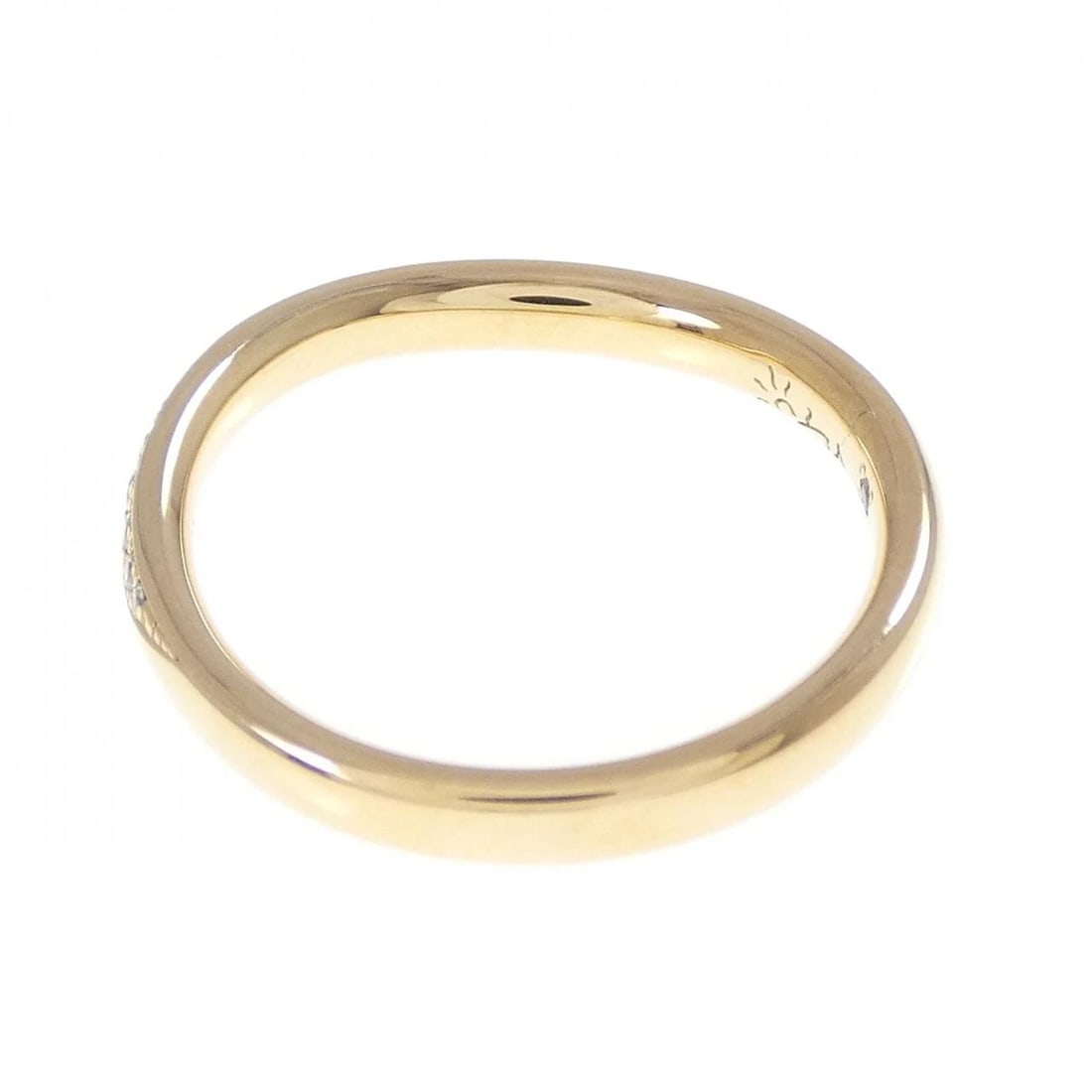 K18YG DIAMOND RING - 2