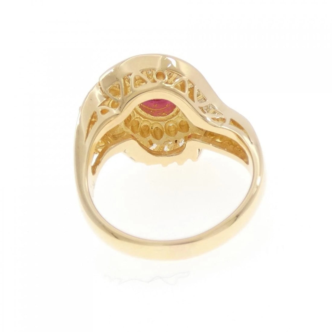 K18YG RUBY RING - 3
