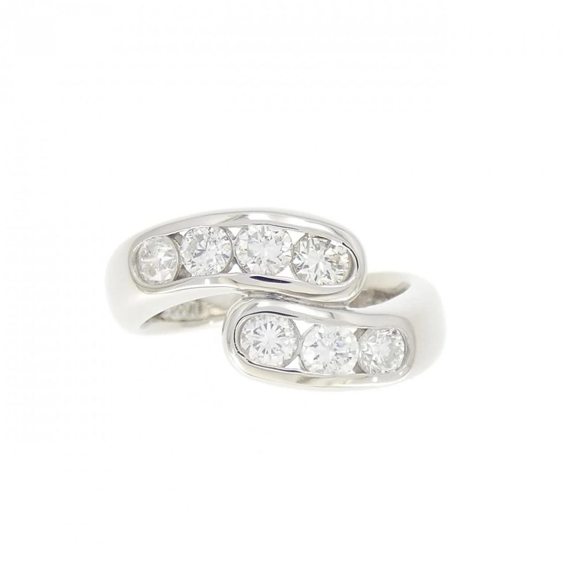 PT DIAMOND RING: PT Diamond Ring Brand: Unbranded Type/Style: Diamond ring Material: Platinum, Color: Platinum Size: US 5 1/2 Accessories: None Accessories Notice: When purchasing pre-owned goods, please refer to the