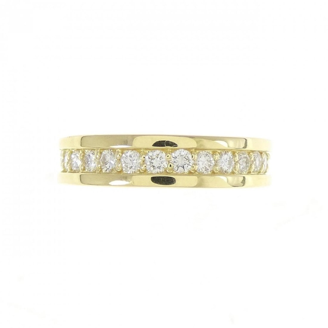 K18YG DIAMOND RING: K18YG Diamond Ring Brand: Unbranded Type/Style: Diamond Ring Material: K18YG, Color: Yellow Gold Size: US 5 3/4 Accessories: None Accessories Notice: When purchasing pre-owned goods, please refer to
