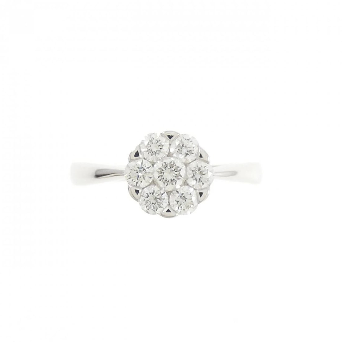 750WG DIAMOND RING: 750WG Diamond Ring Brand: Unbranded Type/Style: Diamond Ring Material: 750WG, Main Stone/Creation Natural Color: White gold Size: US 5 3/4 Accessories: None Accessories Notice: When purchasing